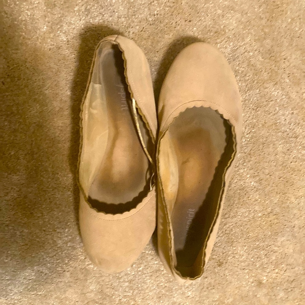Tan Ballet Flats